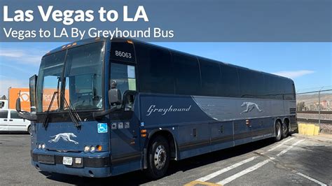 greyhound bus la to las vegas